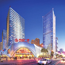 大连万达广场照明系统项目