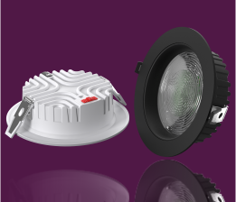 高光效拨码嵌入式 LED筒灯2.5-8 寸商用家用开孔筒灯