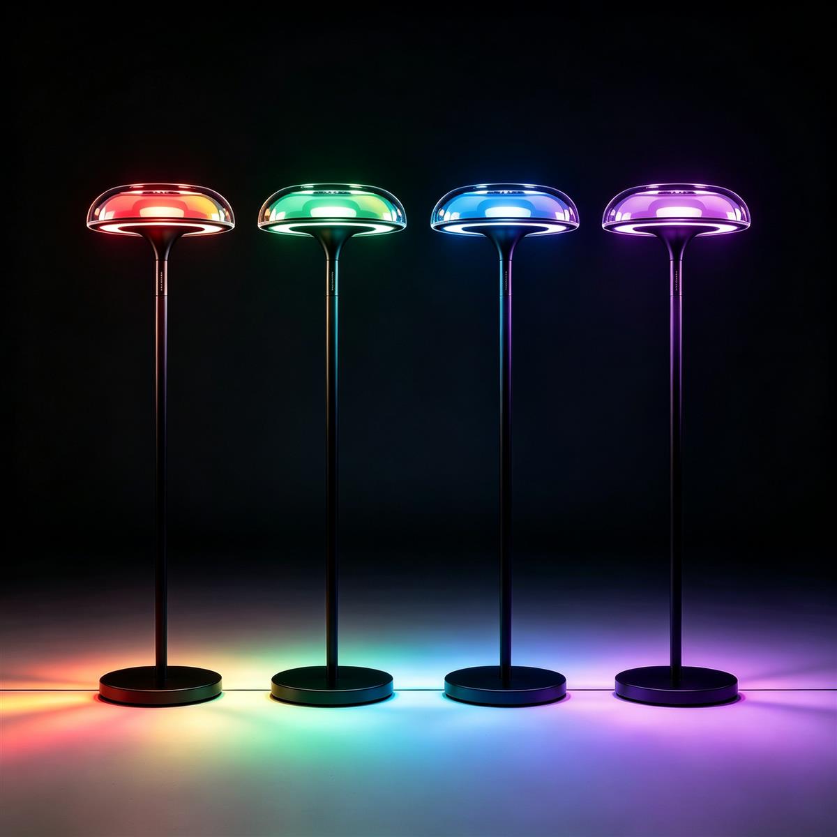 RGBIC Northern Lights LED Floor Lamp Living Room Smart Mood Light Remote WiFi Touch