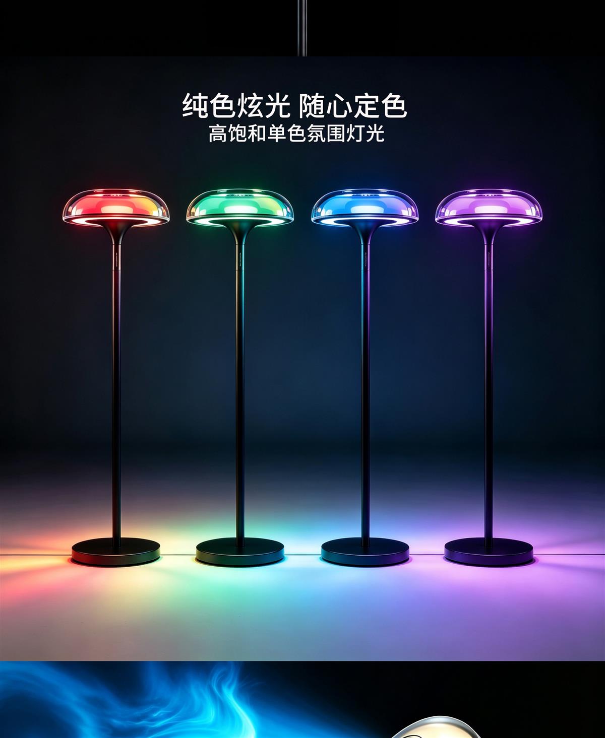 LD-1201 Aurora Floor Lamp